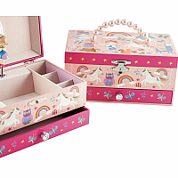 Rainbow Woodland Jewelry Box