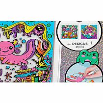 MAKE A SCENE AXOLOTL SHADOW BOX