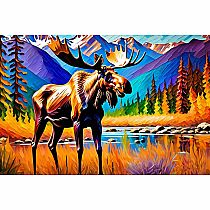 MICRO PUZ COLORFUL MOOSE
