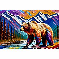 MICRO PUZ COLORFUL BEAR