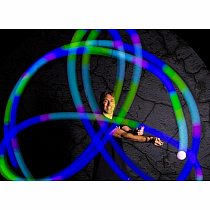 LED Poi - Spin-lightS (Pair) with Tail Covers