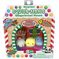 SQUSH PENGUIN GINGERBREAD HOUSE