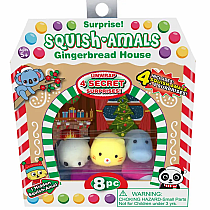SQUSH PENGUIN GINGERBREAD HOUSE