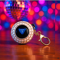 DISCO DECISION KEYRING