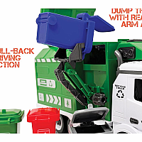 CRAZY GARBAGE RECYCLING TRUCK