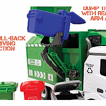 CRAZY GARBAGE RECYCLING TRUCK