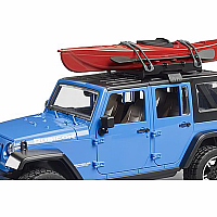 BRUDER JEEP WRANGLER W KAYAK