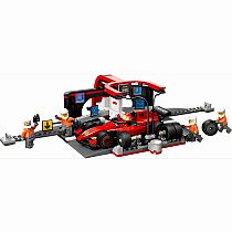 LEGO F1® Pit Stop & Pit Crew with Ferrari Car