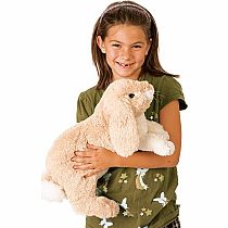 FLOPPY BUNNY HAND PUPPET