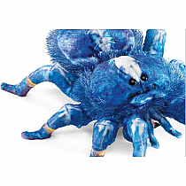 BLUE TARANTULA HAND PUPPET