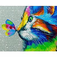 BRIGHT CAT & BUTTERFLY 1000 PC