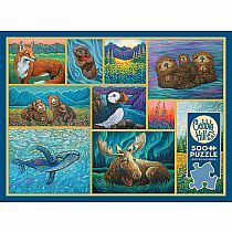 ALASKAN ANIMALS 500 PC PUZ