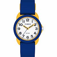 TIMEX WATCH TIME TEACHER BLUE