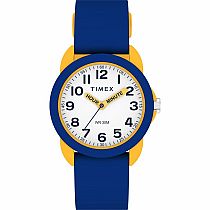 TIMEX WATCH TIME TEACHER BLUE