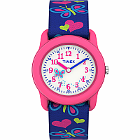 TIMEX WATCH HEARTS BUTTERFLIES