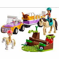 LEGO HORSE AND PONY TRAILER