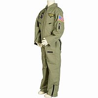 Jr. Fighter Pilot Suit w/Embroidered Cap, size 4/6 