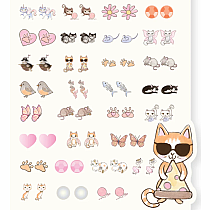 PAWCOME STICKER EARRINGS