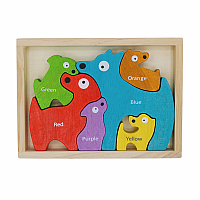 DOG FAMILY PUZZLE W CURRICULUM