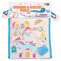 BATH STICKERS UNICORN FANTASY