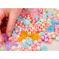 BEAD JEWELRY JAR MERMAID