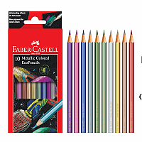 10CT METALIC ECO PENCILS