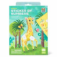 STICKER BY NUMBER ANIMALS