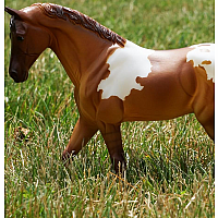 BREYER RED DUN PINTALOOSA