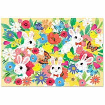 FUZZY BUNNY PUZZLE 100 PC