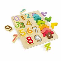 COLOR & NUMBERS PUZZLE