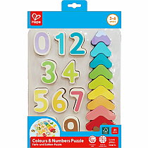 COLOR & NUMBERS PUZZLE