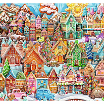 CHRISTMAS COOKIE VILLAGE 1000