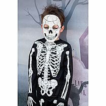 GLOW SKELETON SHIRT PANT MASK 7/8