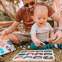 SMART PUZZLE FIRST COLORS WORD