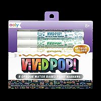 VIVID POP PAINT MARKERS METALLIC
