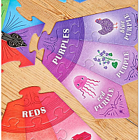 COLOR PUZZLE SPINNER GAME