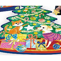 CHRISTMAS TREE FLOOR PUZ 49 PC