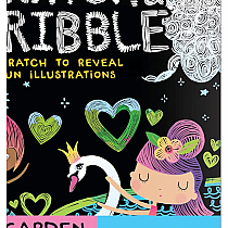 SCRATCH AND SCRIBBLE PRINCESS GARDEN