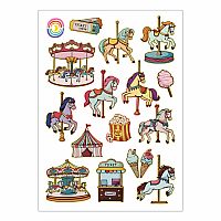 CAROUSEL FUN STKRS FOIL