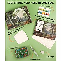 WATERCOLOR CLUB BOX FOREST