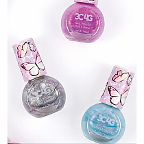 BUTTERFLY NAIL POLISH SET 5 PK