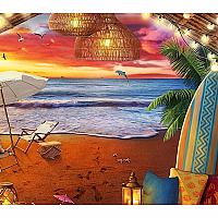 Cozy Cabana 500pc puz