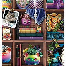 CUBBY CATS SUCCULENTS 500PC PZ