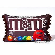MILK CHOC M&MS CANDY PLUSH