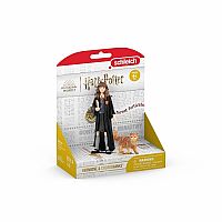 SCHLEICH HERMIONE/CROOKSHANKS SET