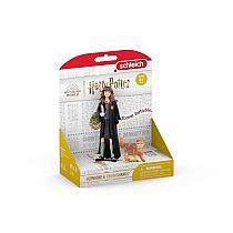 SCHLEICH HERMIONE/CROOKSHANKS SET