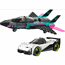 LEGO JET VS CAR