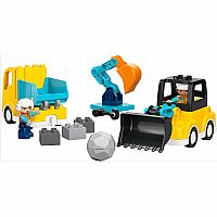 DUPLO 3 IN 1 CONSTRUCTION VEHICLE