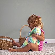 MARSHMALLOW CONFETTI BUNNY 13"