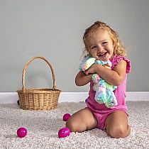 MARSHMALLOW CONFETTI BUNNY 9"